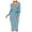 Light Blue, variant on Bigersell Nightt Dresses for Women Summer Female V-Neck Long Sleeve Midi Wrap Dress Style D-66 Tennis Dress Plus Size Summer Dresses , Coffee XXL