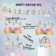 thumbnail image 2 of Kit de decoración para fiesta temática de dragón DazzleDaisy para baby shower, 35 piezas, 2 of 6