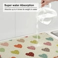 thumbnail image 6 of Balery Design Name Drying Mat For Kitchen Counter, 18x24 Inch Summer Ultra Absorbent Home Dish Drainer Mats Plate Holder, 6 of 9