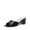 BLACK, variant on Women's Low Heels Sandals Mule Heels Block Chunky Heeled Sandals Slide Sandals Slip on Square Toe Casual Dress Comfortable Pumps Shoes