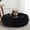 Black, variant on Calming Soft Round Dog & Cat Bed, Anti-Anxiety Donut Cuddler Warming Cozy Fluffy Faux Fur Plush Cushion Bed for Small Medium Dogs and Cats (20"/24"/27"/30"), Light Grey