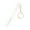 Silver White, variant on Limei Convenient Eyelash Mascara Brush with Rhinestone Pipe for Women Cosmetic Tool