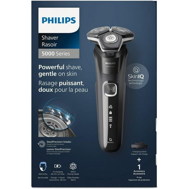 Philips Shaver Series 5000 Wet & Dry Shaver with Charging Stand