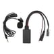 thumbnail image 2 of Adaptador de música Bluetooth, Radio para automóvil Bluetooth 5.0 Adaptador de radio para automóvil Micrófono Bluetooth para automóvil Construcción robusta, 2 of 9