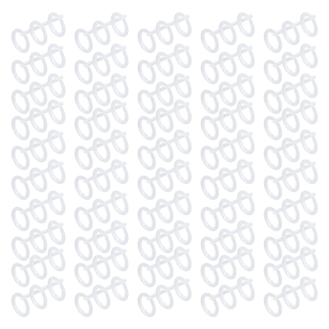 Comb Binding Spines, 16mmx3 Rings PP Comb Binding Spine, Multifunctional Book Binder for Reports, B5/A5/A4/A6/A7 6 Holes