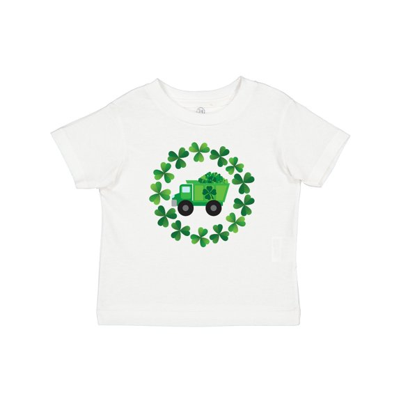 Inktastic St Patricks Day Shamrock Truck Boys Baby T-Shirt