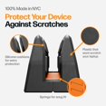 thumbnail image 4 of Soporte vertical doble para laptop Hetism con resorte, 2 ranuras, 4 of 6