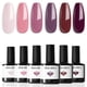 thumbnail image 2 of Set de esmaltes de uñas en gel Modelones, 6 colores: rosa, marrón y burdeos, 2 of 6