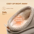 thumbnail image 4 of Pantuflas DREAM PAIRS Plataforma de Gamuza con Forro Peludo Talla 11, 4 of 8