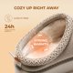 thumbnail image 4 of Pantuflas de Plataforma de Gamuza para Mujer DREAM PAIRS, Cómodas y Calientes, 4 of 8