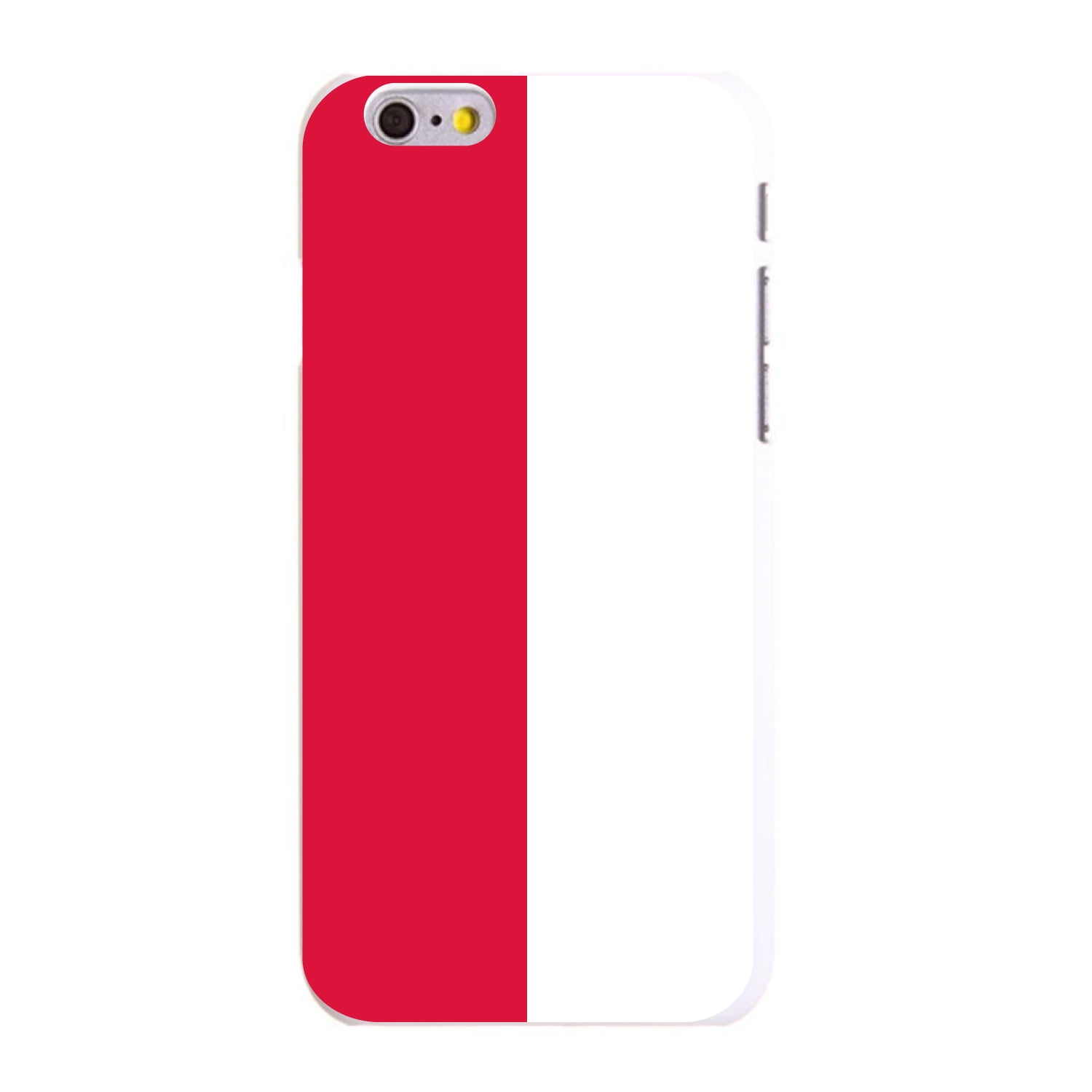 CUSTOM White Hard Plastic Snap-On Case for Apple iPhone 6 PLUS 6S PLUS...