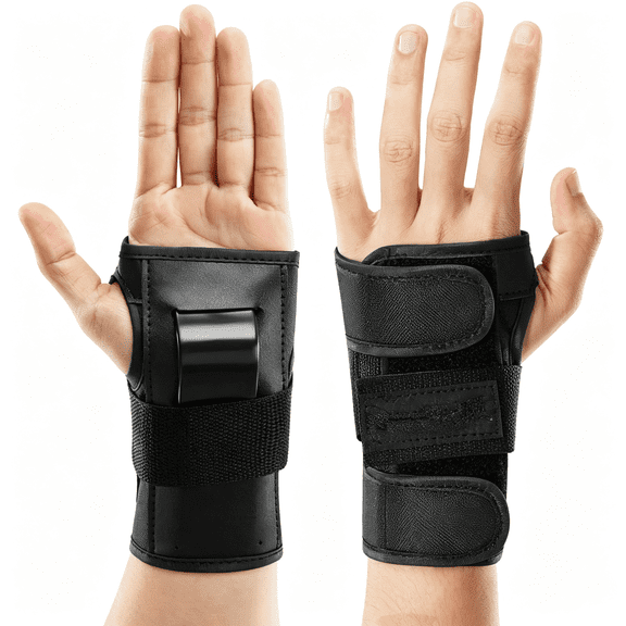 BESTSKY Wrist Guards for Skating Protective Gear Adult and Kids Wrist Guards for Roller Skating Snowboarding Ski Skateboard Wrist Guards Skateboard Wrist Guard