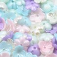 thumbnail image 4 of 100 Piezas Accesorio para el Cabello Sunnimix Forma de Flor Plum Blossom Multicolor DIY, 4 of 8