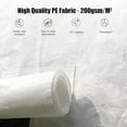 thumbnail image 2 of Domi Outdoor Living Gazebo Accessories 10' x 13' Double Roof Universal Winter Gazebo Cover for Hardtop Gazebos,Enclosed Cover with Sidewalls and Mesh Windows Waterproof (White), 2 of 8