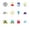 #A01-B, variant on Back to School Cake Toppers 12 Pack Classroom Theme Cupcake Picks for School Party Cake Dessert Decoration Supplies