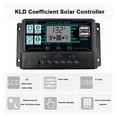 thumbnail image 4 of MPPT PWM 10A/20A/30A/40A/100A Auto Solar Charge Controller Dual USB DC Port LCD Display 12V 24V Solar Panel Battery Regulator ,Widely Use, 4 of 6