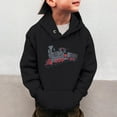 thumbnail image 2 of CONFREE Toddler Boys Hoodie Long Sleeve Boys Pullover Hoodies Cartoon Train Soft Fall Winter Hooded Sweatshirt, 2 of 8