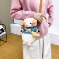thumbnail image 4 of Bolso de Hombro de Oveja de Peluche con Correa Colco Bolso de Felpa, 4 of 8