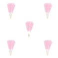 thumbnail image 3 of ZheElen 3pieces Intimate Atmosphere With Artificial Pampas Reed Non-shedding And No Light Pink 5Set, 3 of 6