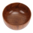 thumbnail image 3 of Soup Bowl, Wood Bowl Unique Pattern Round Stable  for Salad, 3 of 8