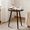 1-Tier Walnut, variant on HDUTNGISN 2-Tier Round Brown Wood Side Table with Metal Frames,Small End Table for Living Room