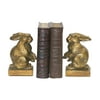 Sterling Pair of Baby Rabbit Bookends