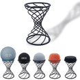 thumbnail image 1 of Soporte decorativo de mesa para altavoz inteligente Echo Dot (3.ª, 4.ª y 5.ª generación), Echo Glow, Apple Homepod Mini y Google Home Mini/Nest Mini (negro mate)., 1 of 8