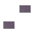 thumbnail image 2 of kurtrusly PVC Leaf Pattern Placemats Plate Mats Pad Place Mat Drink Cup Coasters Rectangle Insulation Kitchen Decor 45X30cm Taro Milk leaf 2Set, 2 of 6