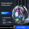 thumbnail image 2 of 25w Strong Cooling GT29 Mobile Phone Tablet Semiconductor Refrigerator Cooler Radiator Fast Cooling Colorful LED Large Size, 2 of 5