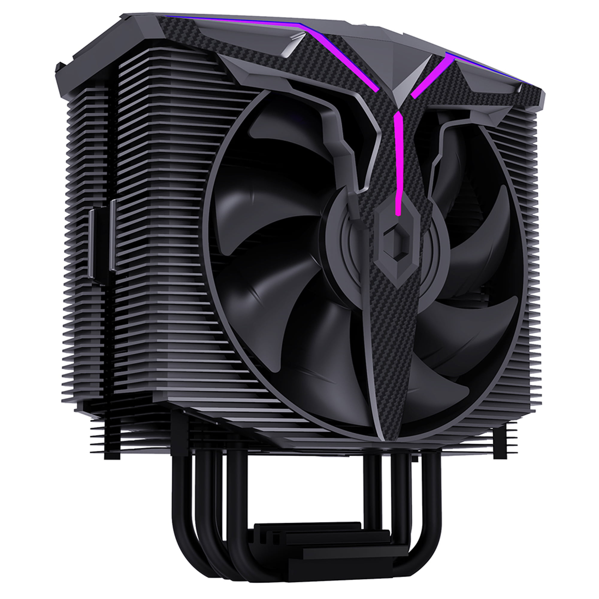 Hexiaoyi CPU Heat Sink 12cm Fan Wind Page Multi-Platform Cooling Fan 