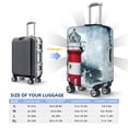 thumbnail image 6 of Balery Luggage Cover Circular Lighthouse Print Suitcase Covers for Luggage Elastic Washable Suitcase Protector Fits 18-32 Inch Luggage-Small, 6 of 9