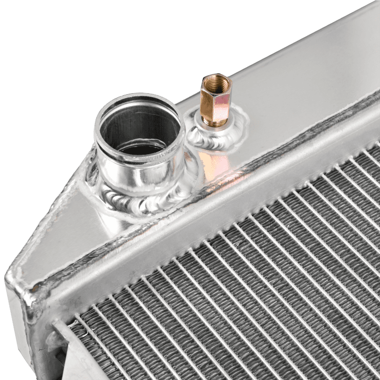 1 Row Aluminum Radiator for 1980-1984 Ford F150 F250 F350 Bronco 5.0L 5.8L 7.5L
