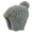 Gray, variant on FFENYAN Stylish Striped Knit Hat for Kids - Autumn/Winter Beanie with Ear Protection Warm and Cozy for Boys and Girls, Perfect for Cold Weather Adventures for 1-15 Years