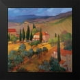 thumbnail image 2 of Craig, Philip 20x20 Black Modern Framed Museum Art Print Titled - Coral Sunset Tuscany, 2 of 5