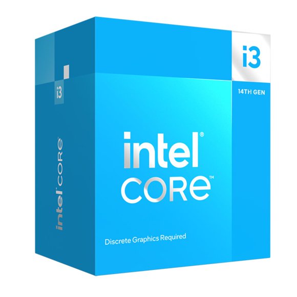 Intel Core i3-14100F Desktop Processor 4 cores (4 P-cores + 0 E-cores) up to 4.7 GHz, BX8071514100F