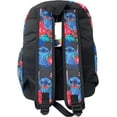 thumbnail image 4 of Disney Lilo and Stitch Allover Print 16 inch Girls Large School Backpack, girls, kid, adult, black, 4 of 5