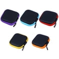 thumbnail image 2 of TOYMYTOY 5Pcs Portable Headphone Pouch Assorted Color Earphone Storage Case, 2 of 3