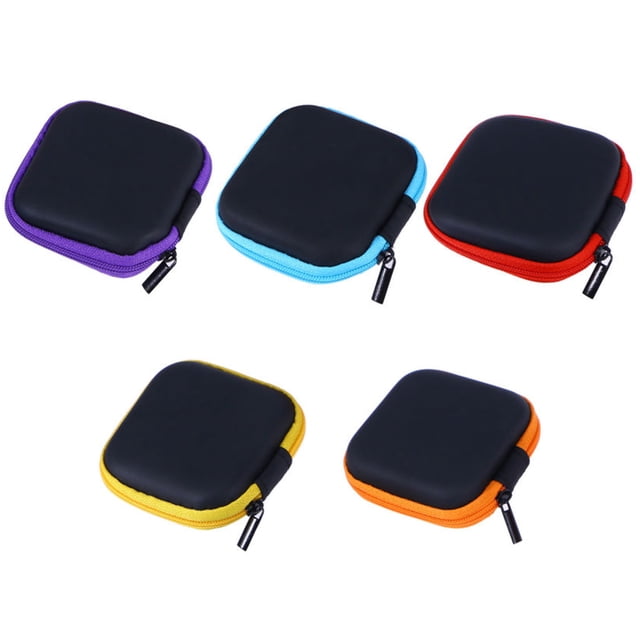 DEEPCRAFF 5Ud Estuche Para Auriculares Compacto Con Bolsa Interna Y Material Duradero Para Viaje