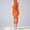 Orange, variant on ATENAR Dresses for Women Fashion Trendy Ladies Dresses Sleevless Women's Dresses Orange S