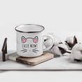 thumbnail image 2 of Koyal Wholesale Funny Cat Lover Campfire Coffee Mug, Check Meowt, 2 of 5