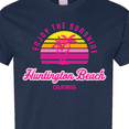 thumbnail image 4 of Inktastic Summer Enjoy the Sunshine Huntington Beach California Pink T-Shirt, 4 of 5