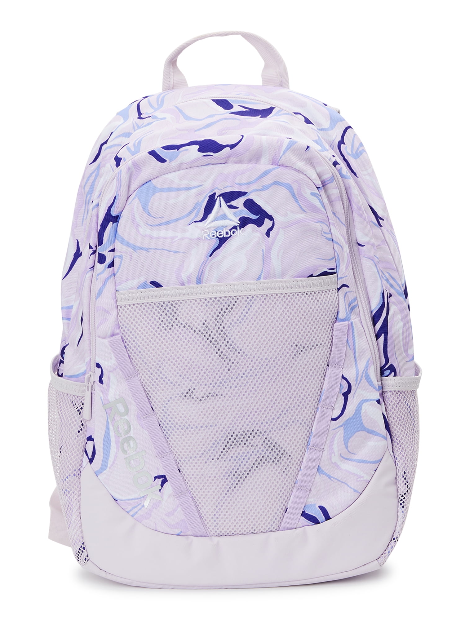 Reebok Women's Adult Eloise 17.5" Laptop Backpack, Lavender Fog Swirl