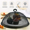 thumbnail image 6 of Metal Food Tent,Bexikou 3 Pack Mesh Food Covers,Outdoor Food Covers,Round Food Nets for Outdoors,Reusable Fruit Cover Against Fruit Flies for Table Picnic Camping, 6 of 7