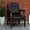 Black, variant on CQSXDA Ergonomic Leather Reception Guest Chairs With Padded Seat And Arms For Office Meeting Waiting Room Conference Use, Burgundy