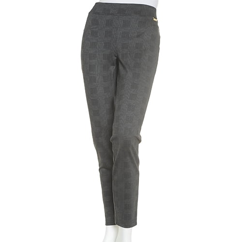Calvin Klein Glen Plaid Pull On Pants (Burgundy, 1X Plus) - Walmart.com