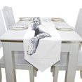 thumbnail image 4 of EREHome Red Fox Table Runner Table Top Decoration Home Decor 13x70 inches, 4 of 5