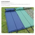 thumbnail image 2 of Luxshiny Inflatable Sleeping Mat Wear Resistant Portable Camping Pad Convenient Outdoor Sleep Accessory, 2 of 8