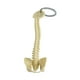 thumbnail image 5 of Llavero de columna vertebral humana, modelo de columna vertebral humana en miniatura de PVC, adorno coleccionable para bolso, ideal para graduación. Amarillo claro, 5 of 9