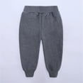 thumbnail image 4 of Toddler Boys Sweatpants Gray Sweatpants For Boys Drawstring Pants With Pockets Boys Solid Pants Kids Spring Fall Sweatpants 7-8 Years, 4 of 9