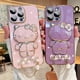 thumbnail image 2 of Funda De Teléfono De Hello Kitty Para HUAWEI Y6P Y7 2019 Y7A Y9A Y7 PRO 2019 Y9S Y9 PRIME 2019 P30 LITE HONOR 8X NOVA 7i Espejo De Maquillaje De Lujo Soporte De Silicona Suave Gao Jiahui unisex, 2 of 2